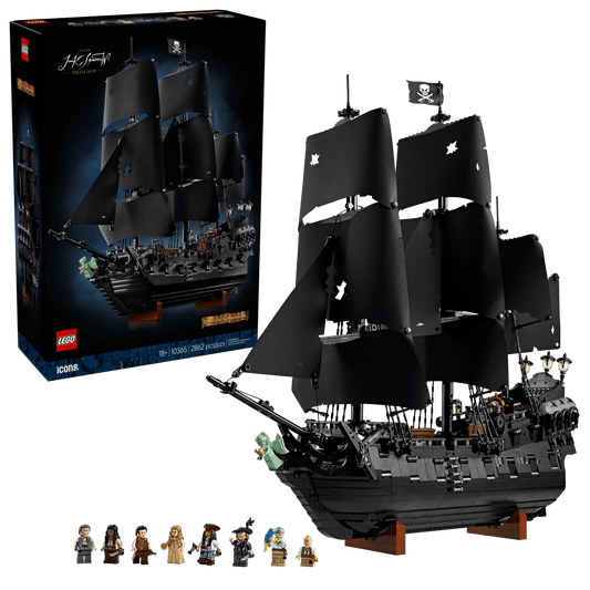 Le bateau pirate du capitaine Jack Sparrow