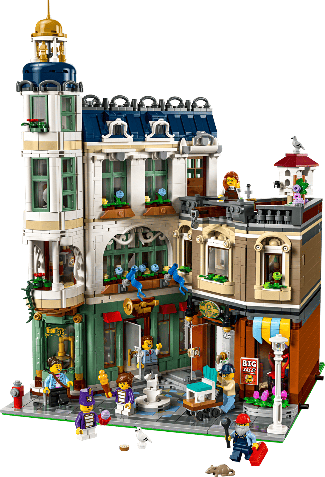 La rue commerçante