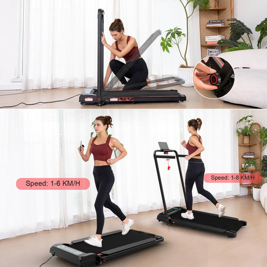 Tapis de Course Pliable / Inclinable 13.41% - ZX4S - 1400W - 8KM/H - SportVentePrivee